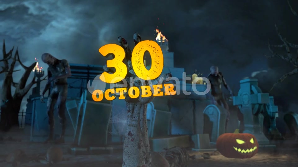 Halloween Greetings Card Videohive 33714391 After Effects Image 3