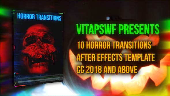 Halloween Horror Transitions - Videohive Download 28775570