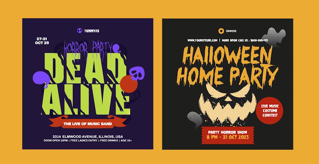 Halloween Instagram Post Videohive 33860602 After Effects Image 7
