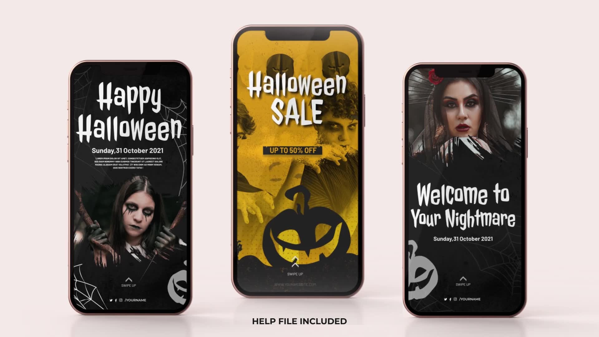 Halloween Instagram Stories Videohive 34227317 After Effects Image 7