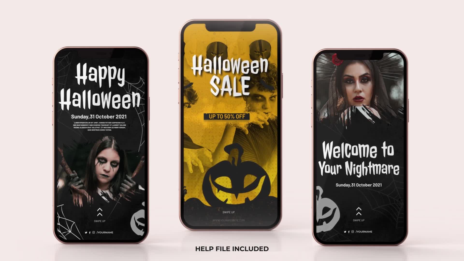 Halloween Instagram Stories Videohive 34227317 After Effects Image 8
