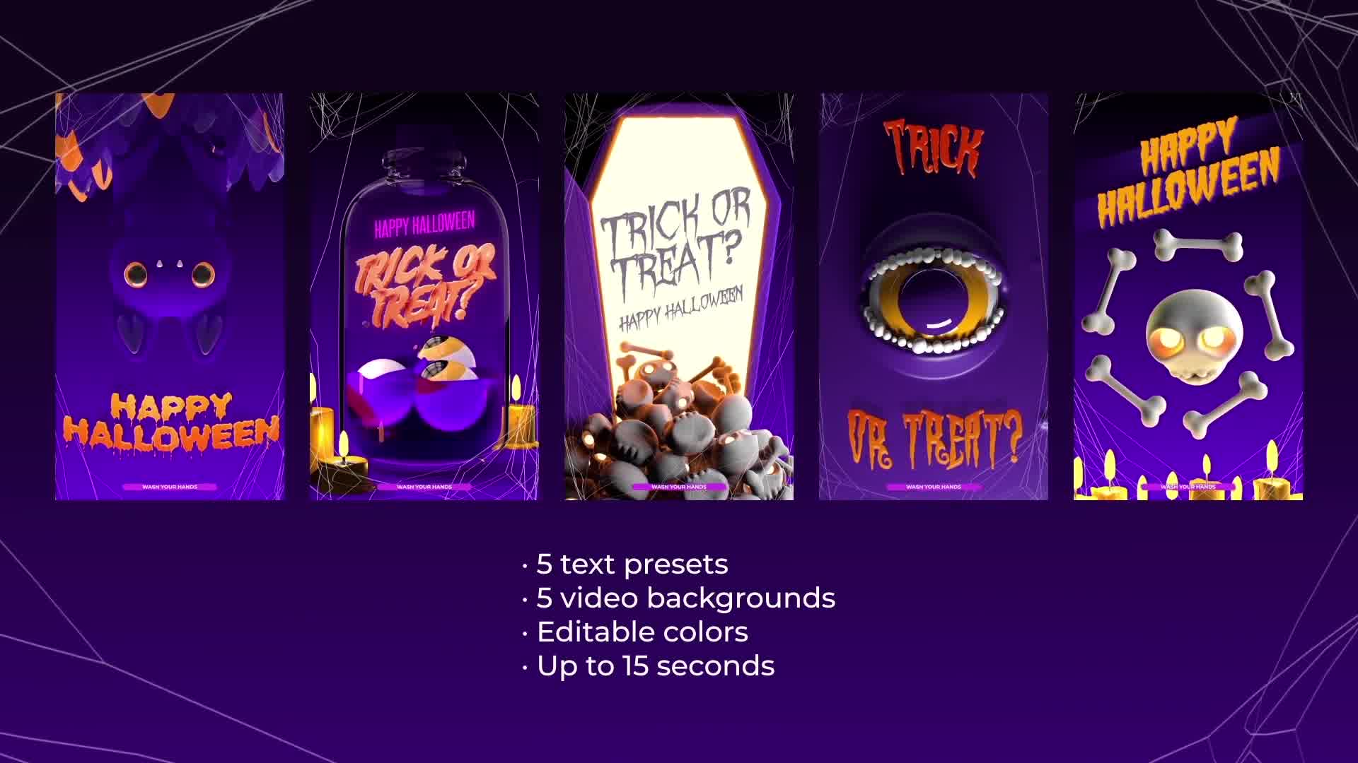 Halloween Instagram Stories II Videohive 28756035 After Effects Image 10