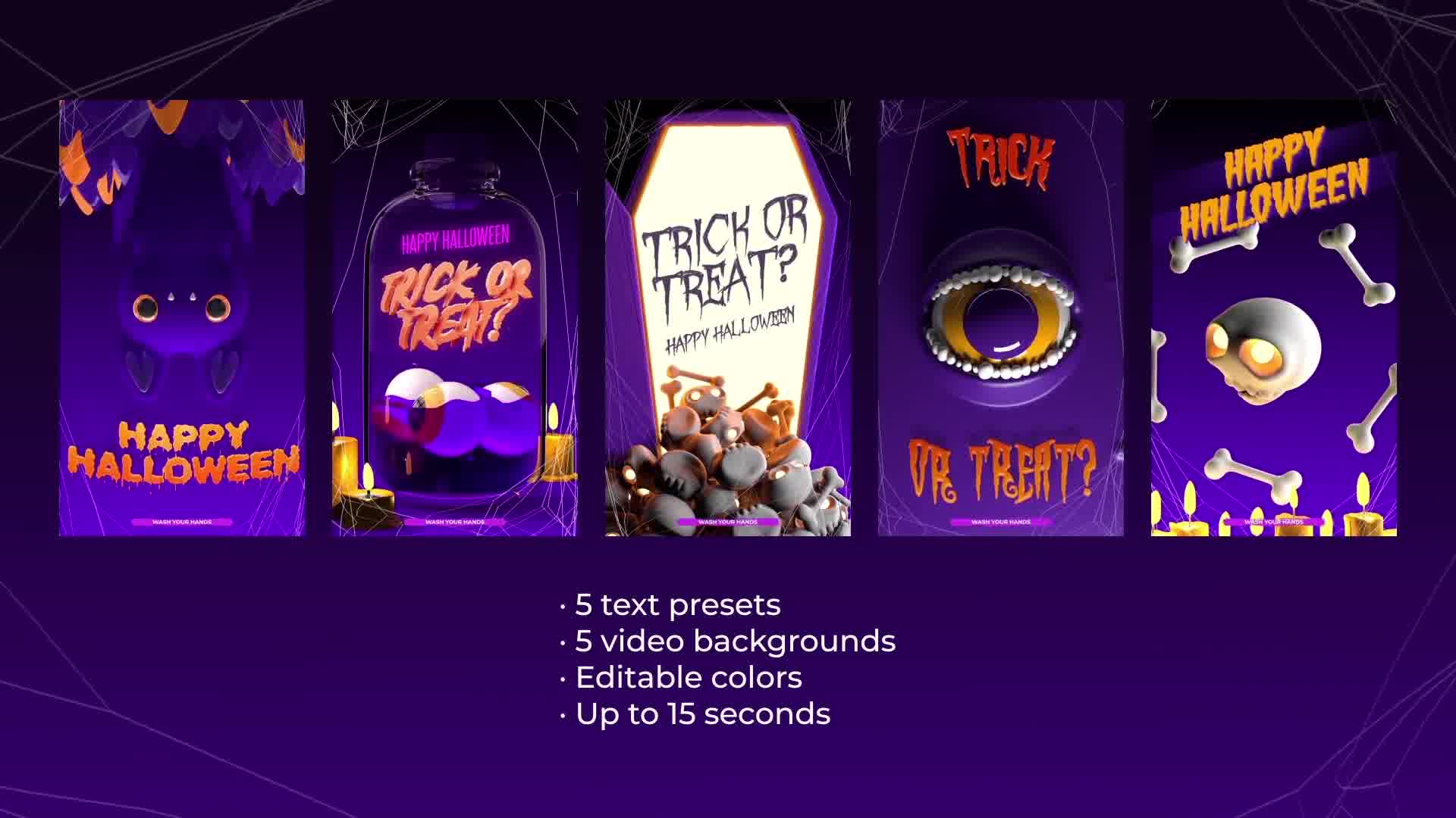 Halloween Instagram Stories II Videohive 28756035 After Effects Image 11