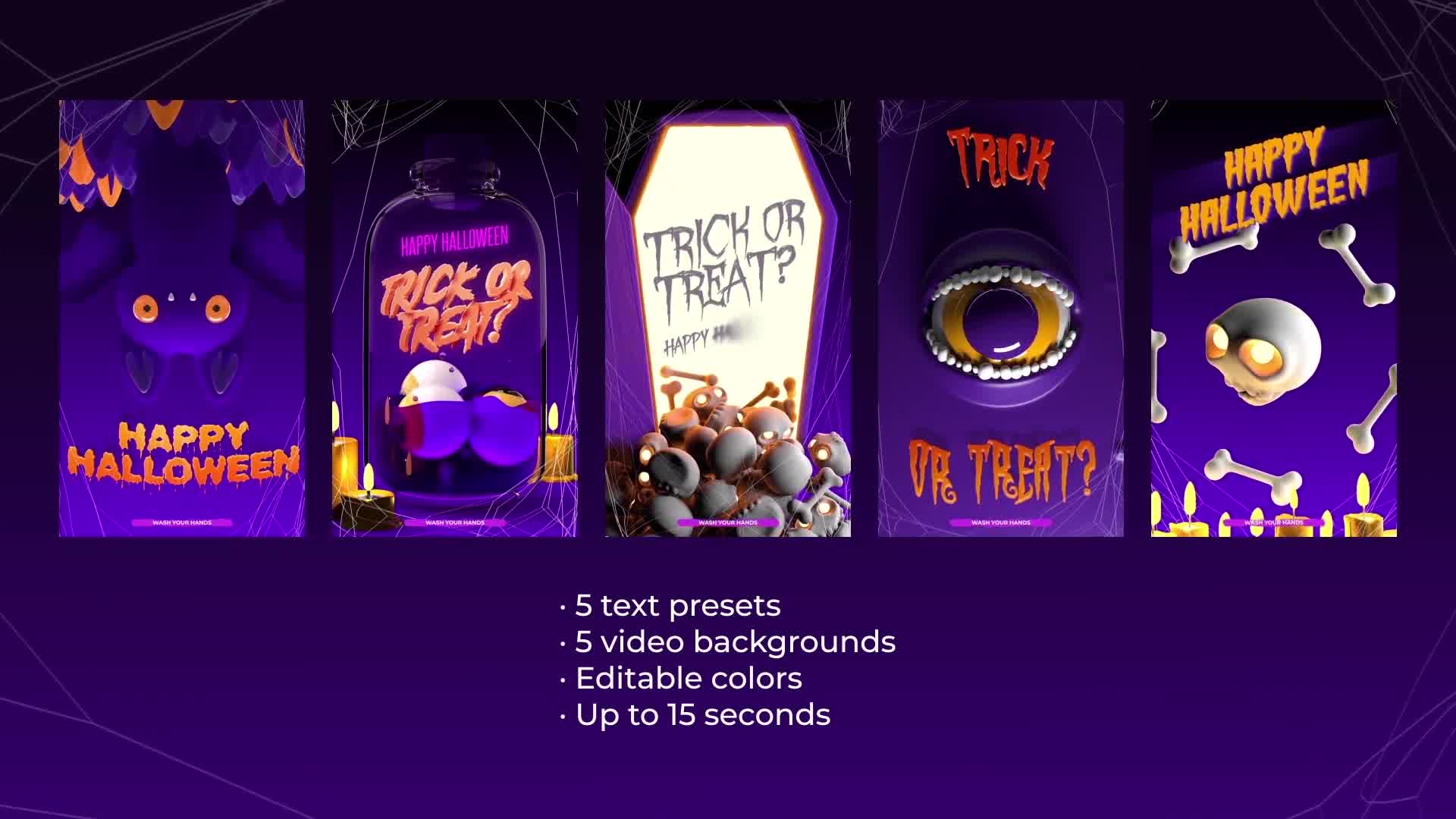Halloween Instagram Stories II Videohive 28756035 After Effects Image 9