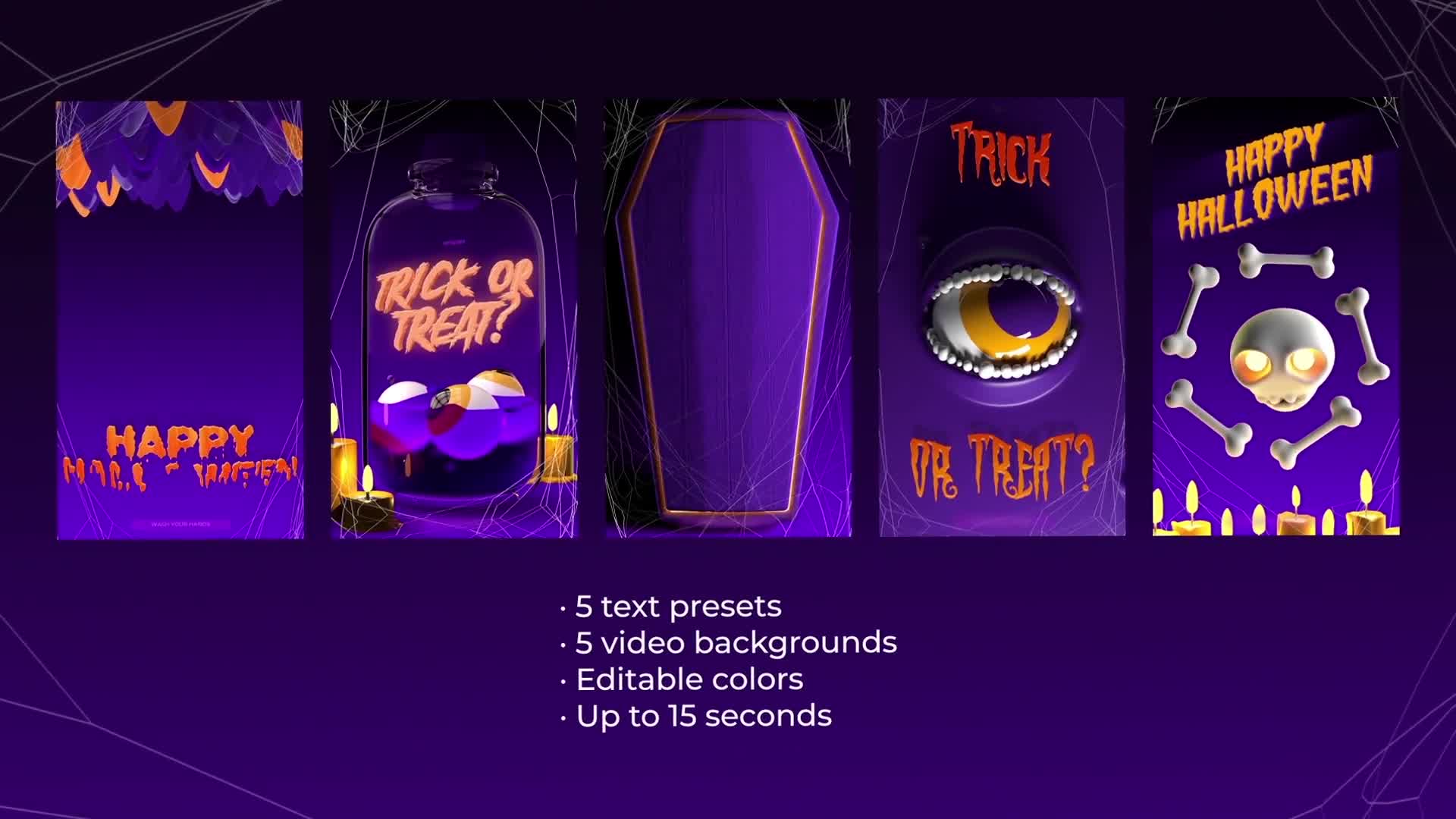 Halloween Instagram Stories II for Premiere Videohive 28781448 Premiere Pro Image 8