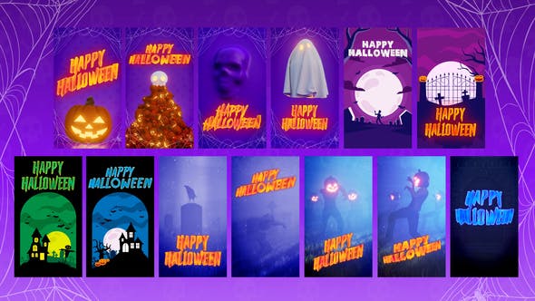 Halloween Instagram Stories Pack - Download Videohive 33709451