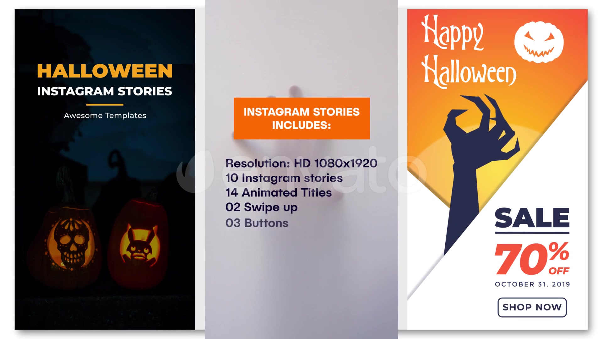 Halloween Instagram Stories Videohive 24905384 After Effects Image 3