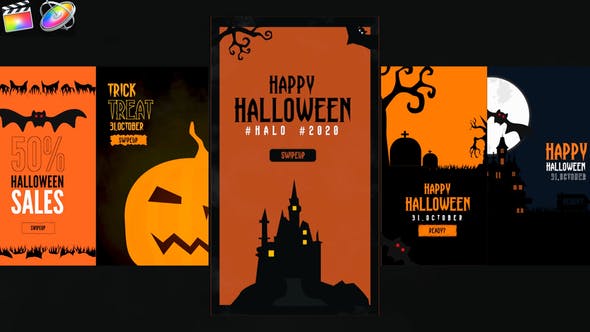 Halloween Instagram Stories - Videohive 33590624 Download