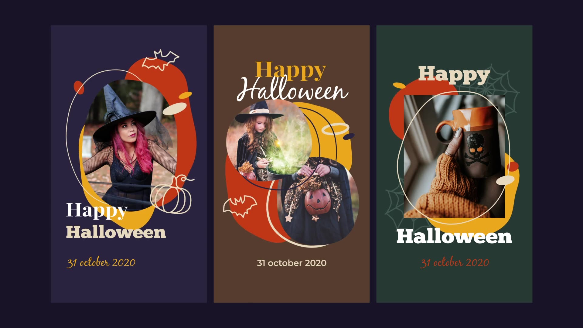 Halloween Instagram | Vertical and Square Videohive 28749751 After Effects Image 7