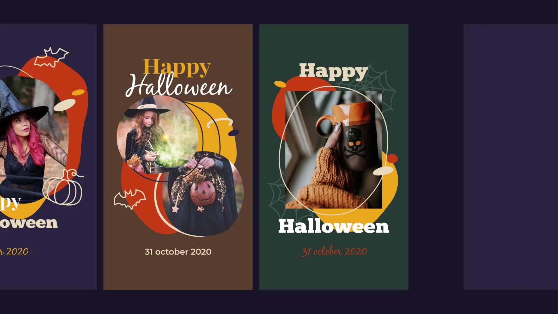 Halloween Instagram | Vertical and Square Videohive 28749751 After Effects Image 8