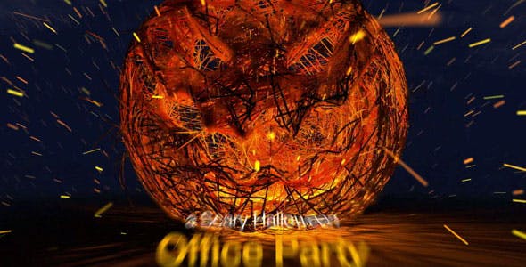 Halloween Jack O Lantern Logo - 20677609 Download Videohive