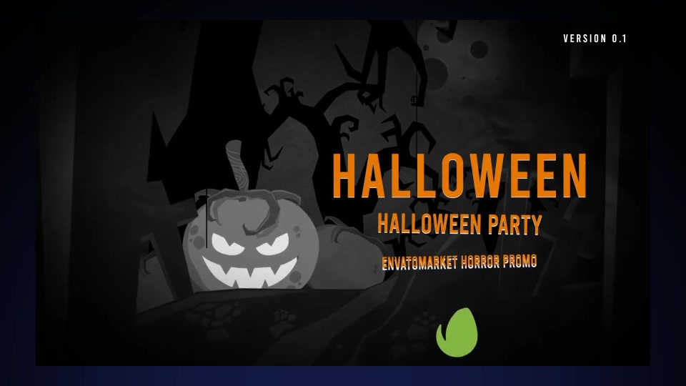 Halloween Logo Videohive 33815095 DaVinci Resolve Image 6
