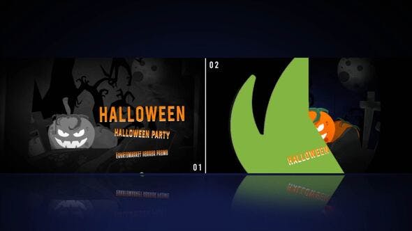 Halloween Logo - 33815095 Videohive Download