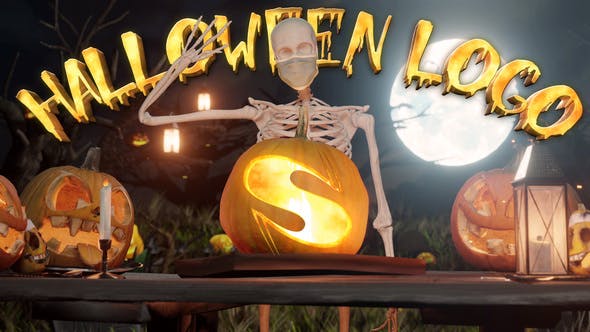 Halloween Logo - 33865743 Videohive Download