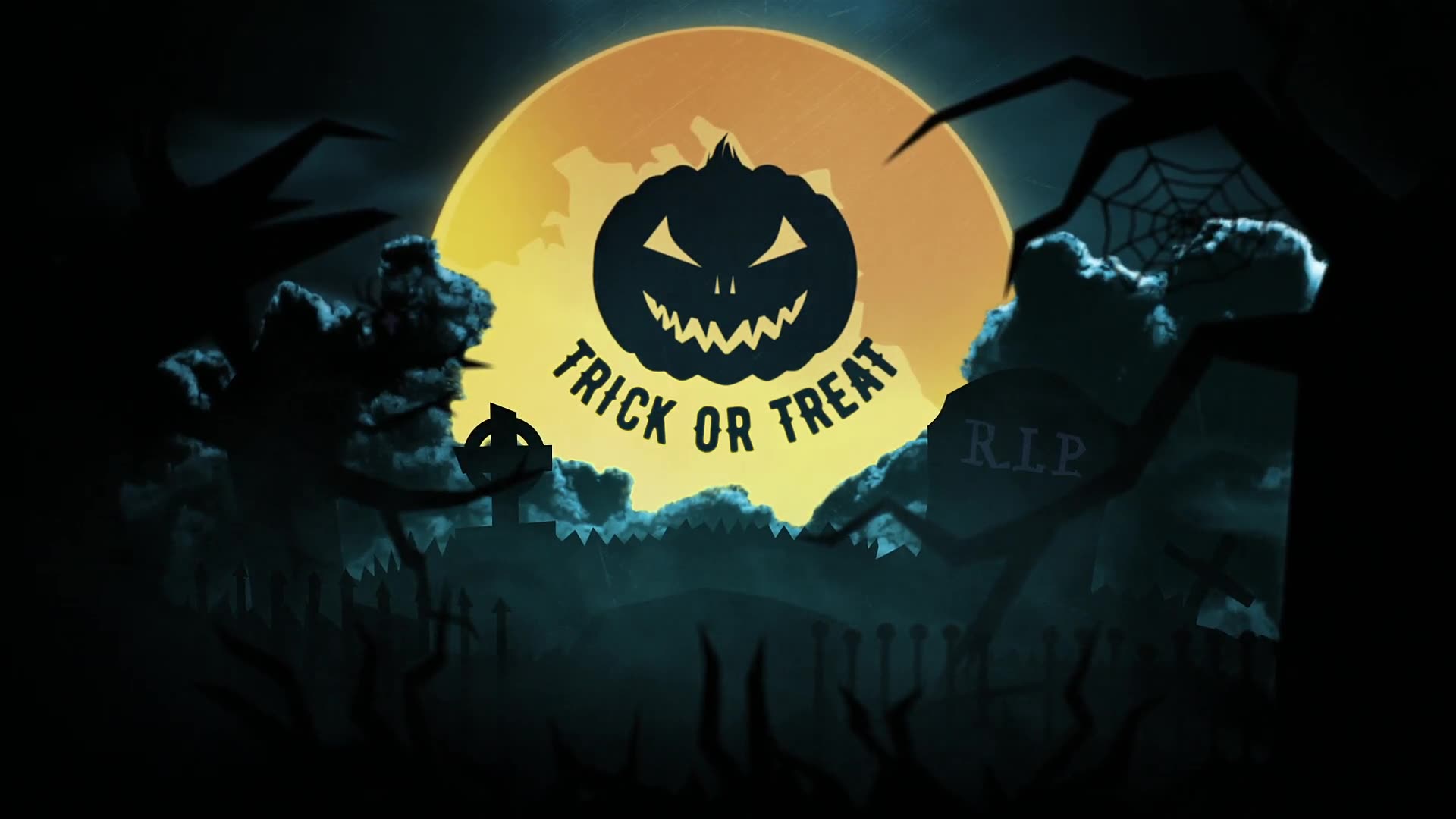 Halloween Jump Scare Logo Intro, Openers ft. blood & dark - Envato Elements