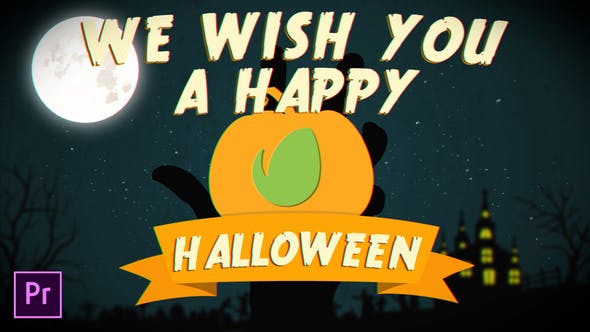 Halloween Logo | For Premiere Pro - Videohive 28812421 Download