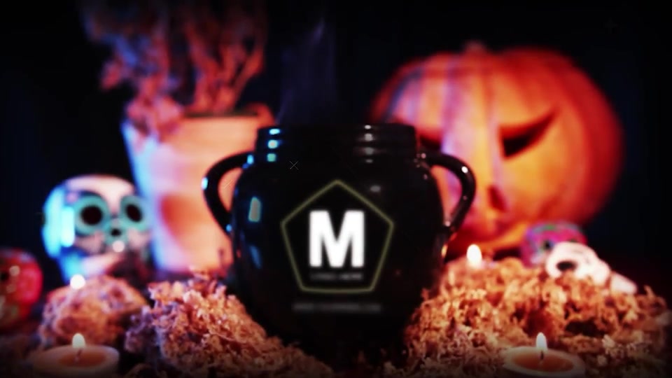 Halloween logo reveal Videohive 33872461 After Effects Image 10
