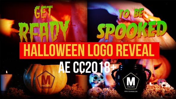 Halloween logo reveal - Videohive 33872461 Download
