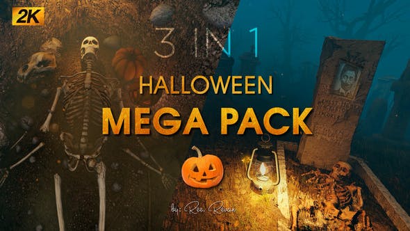 Halloween Mega Pack - Videohive Download 24780434