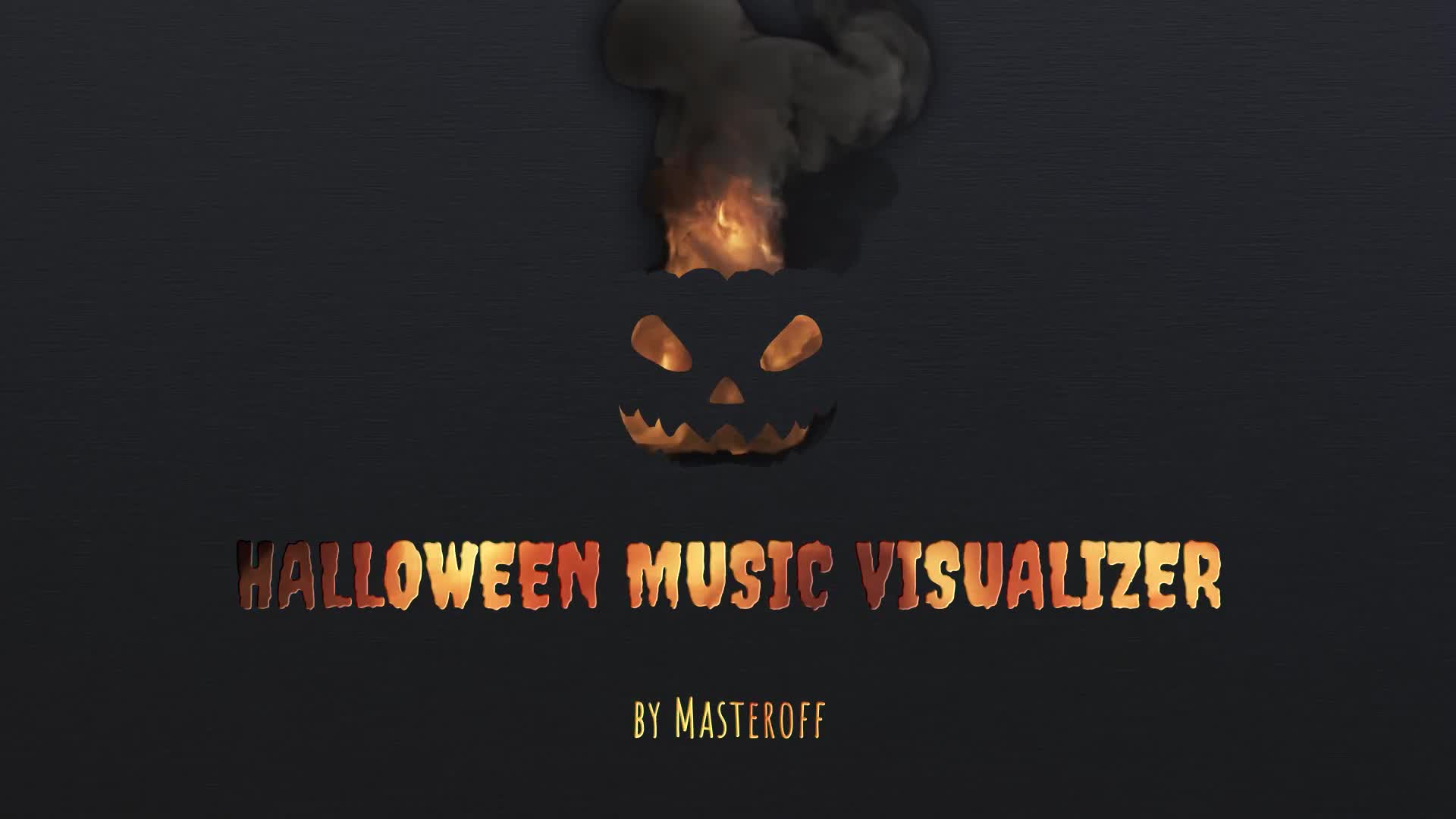 Halloween Music Visualizer Videohive 33957632 After Effects Image 1