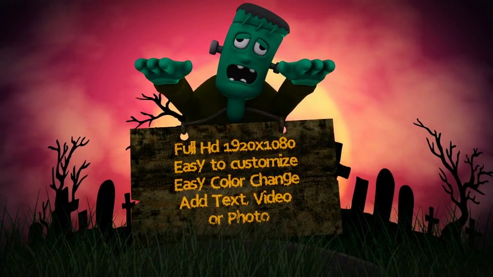Halloween Night Greetings Videohive 13257252 After Effects Image 3