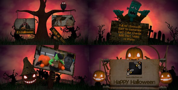 Halloween Night Greetings - 13257252 Videohive Download