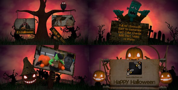 Halloween Night Greetings 13257252 Videohive Rapid Download After Effects