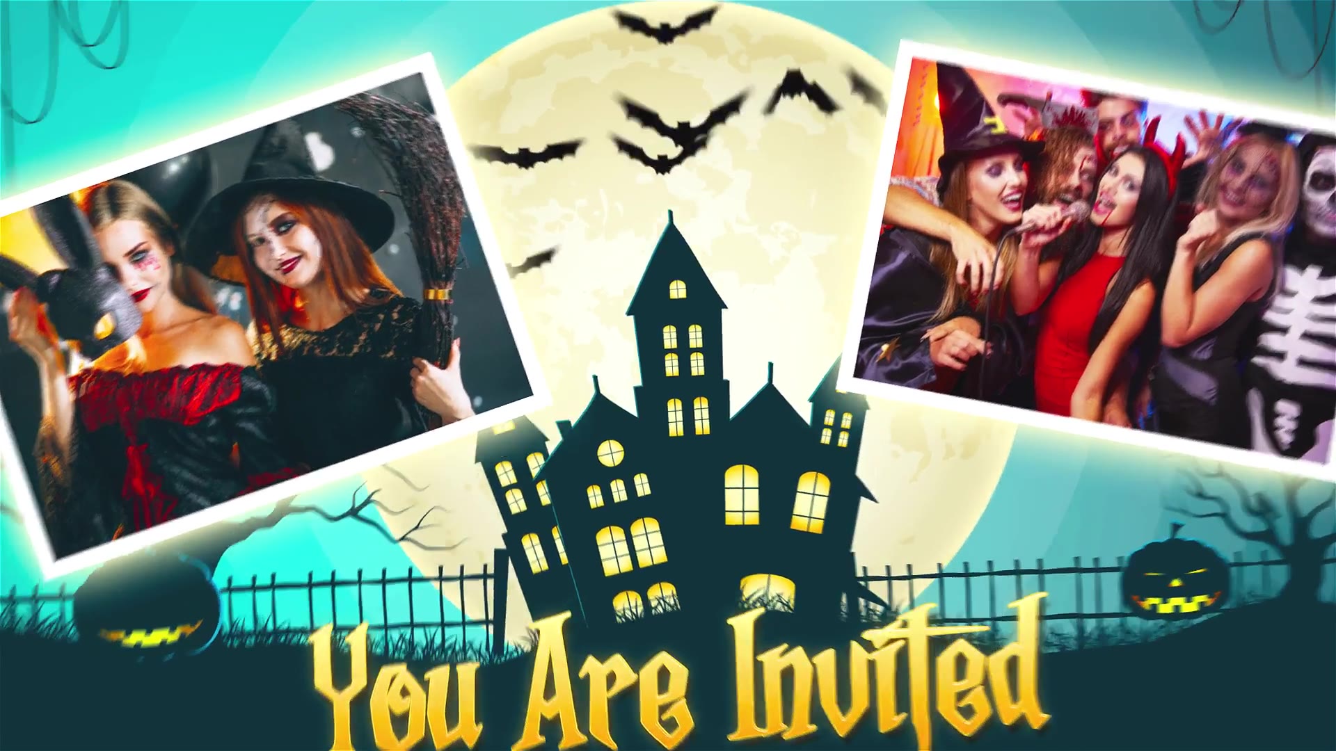 Halloween Night Party Opener Videohive 34044276 After Effects Image 4