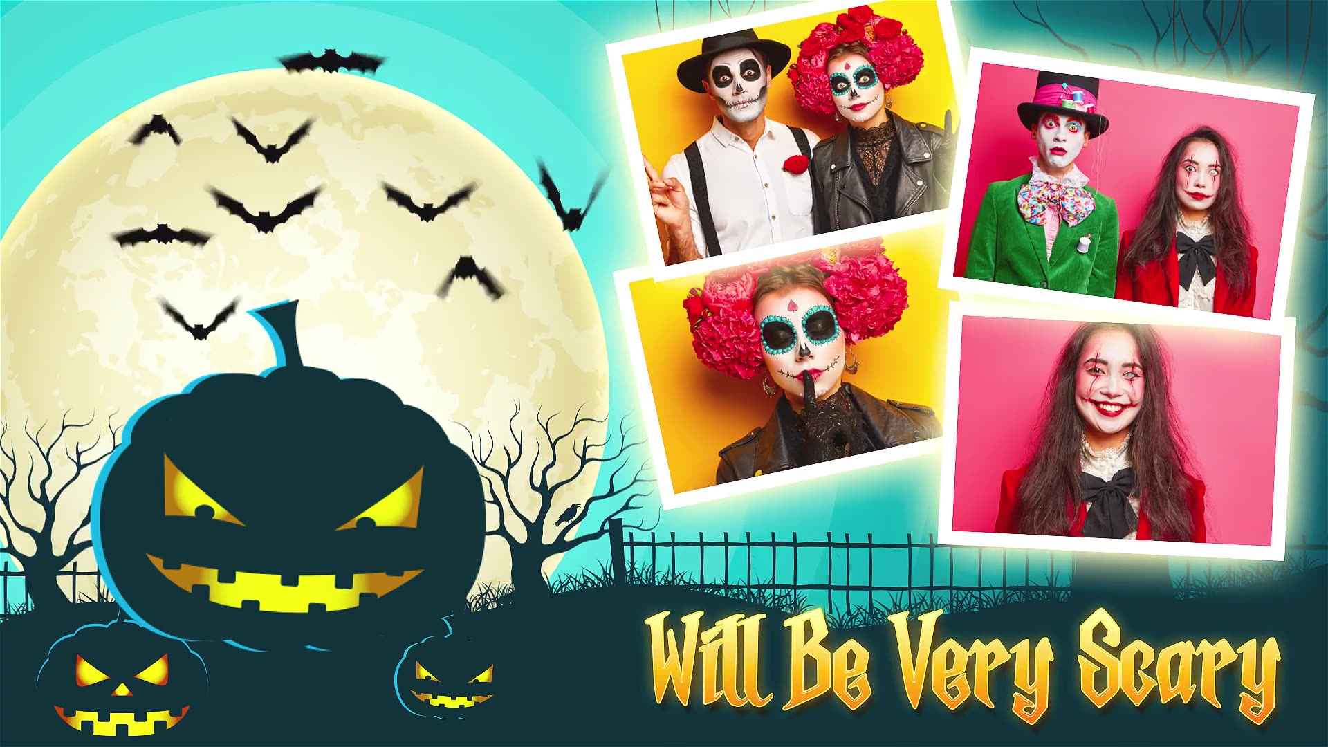 Halloween Night Party Opener Videohive 34044276 After Effects Image 5