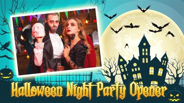 Halloween Night Party Opener - Download 34044276 Videohive