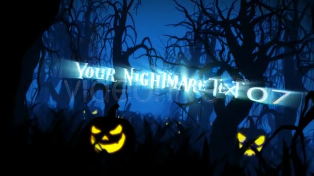 Halloween Nightmare Videohive 3146669 After Effects Image 7