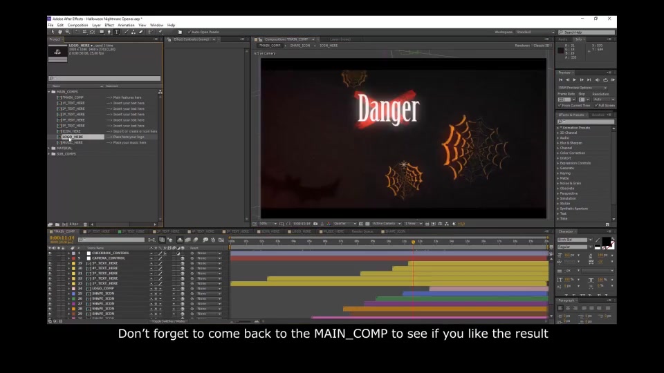 Halloween Nightmare Opener Videohive 18133306 After Effects Image 10