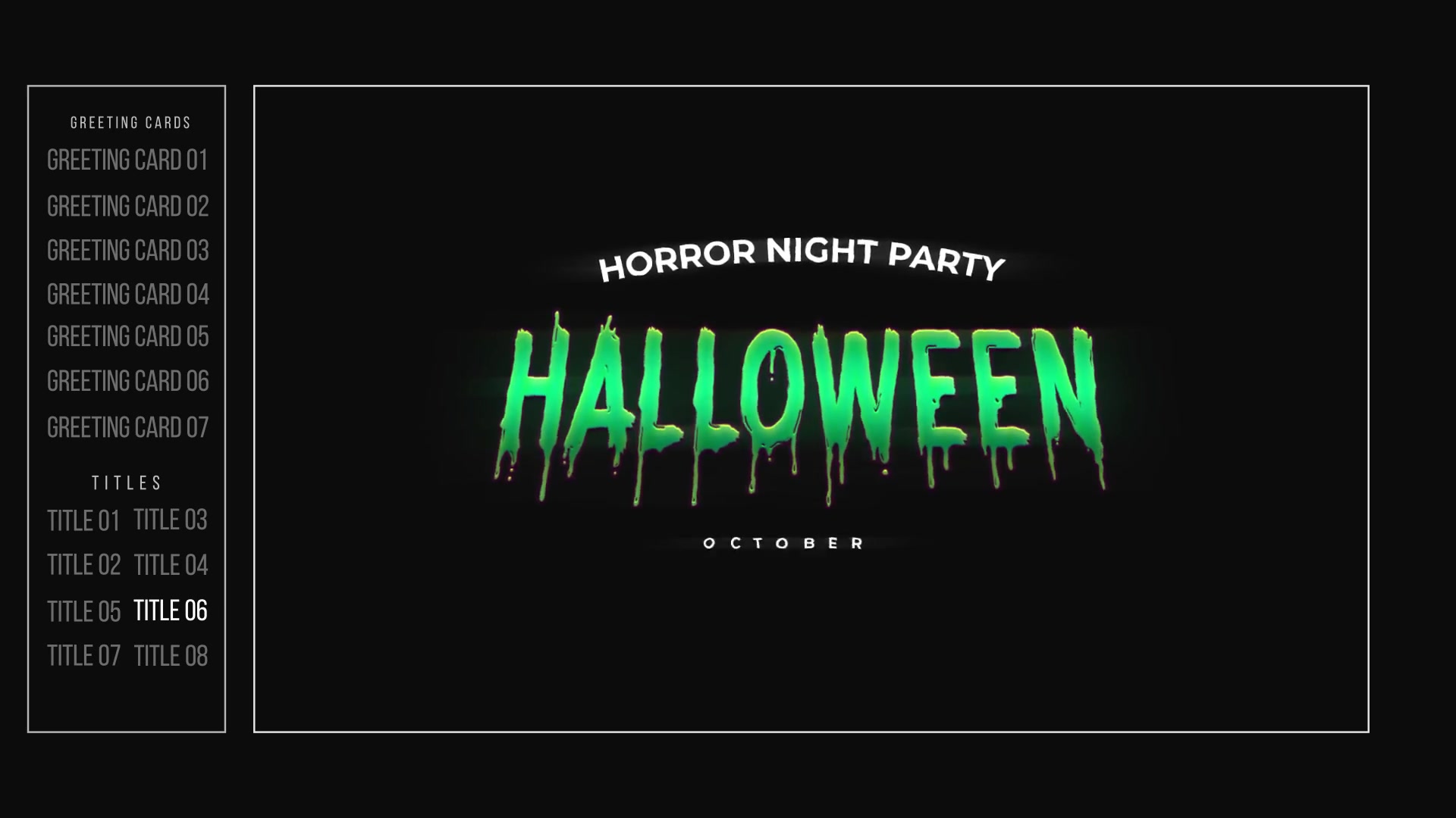 Halloween Pack Videohive 22765239 Premiere Pro Image 9