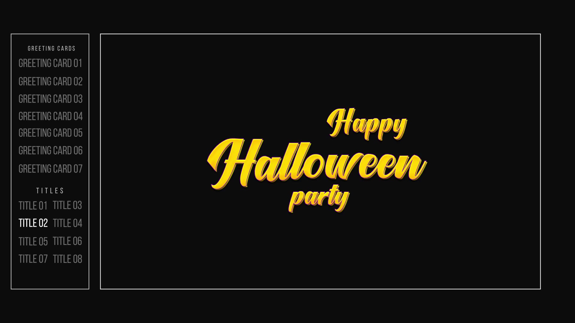 Halloween Pack Videohive 22714297 After Effects Image 10