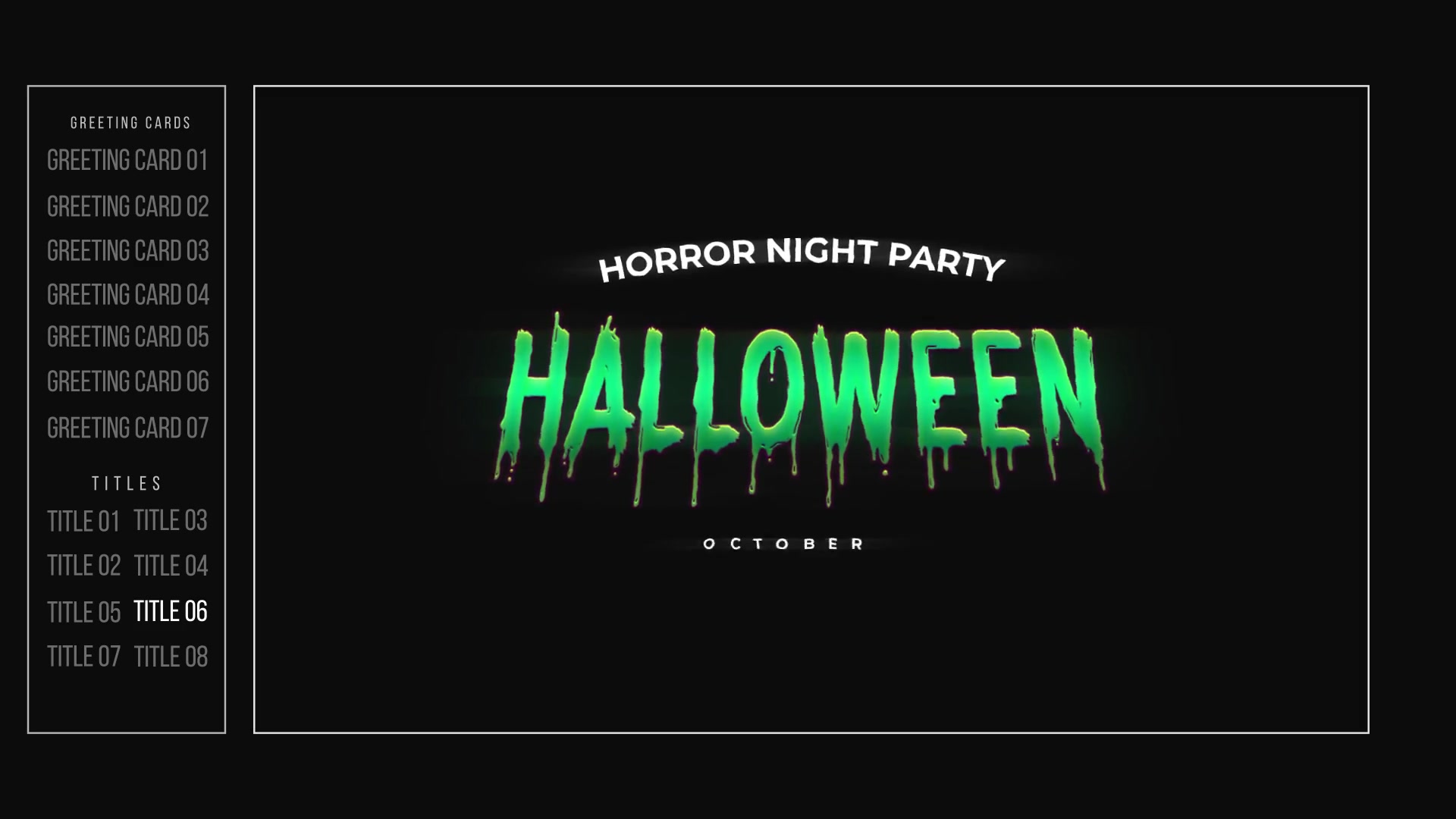 Halloween Pack Videohive 22714297 After Effects Image 9