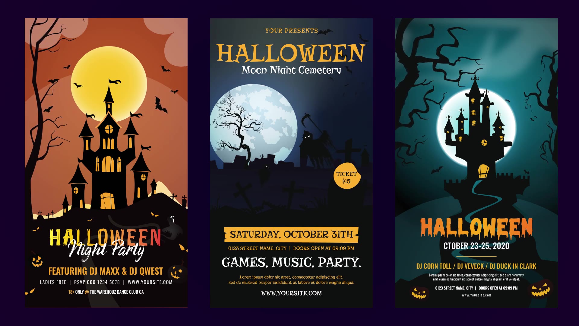Halloween Party Instagram Story B173 Videohive 34137314 After Effects Image 5