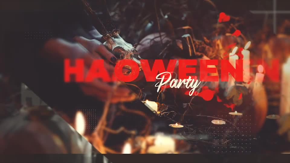 Halloween Party Opener Videohive 34103152 Apple Motion Image 1