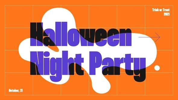 Halloween Party Promo - Download Videohive 34138145