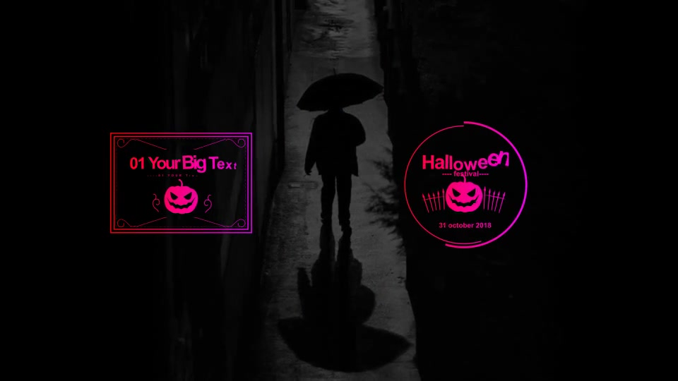 Halloween Party Titles Videohive 22742251 After Effects Image 4