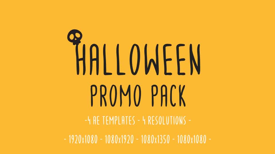 Halloween Promo Pack Videohive 24917512 After Effects Image 1