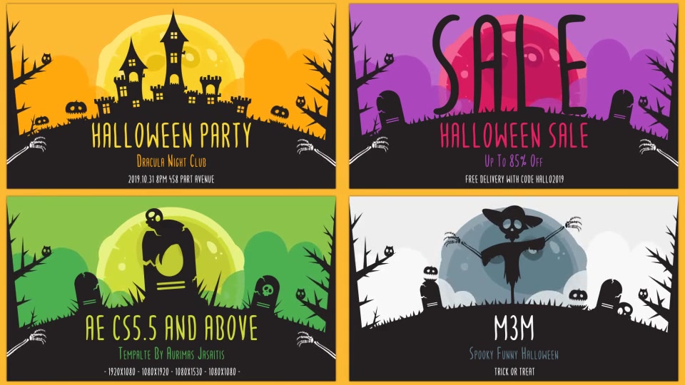 Halloween Promo Pack Videohive 24917512 After Effects Image 10