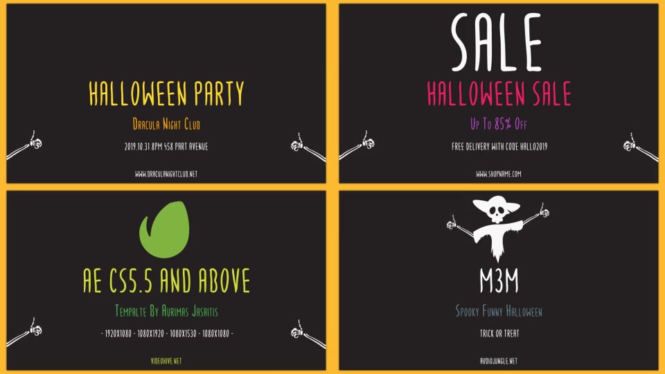 Halloween Promo Pack Videohive 24917512 After Effects Image 11