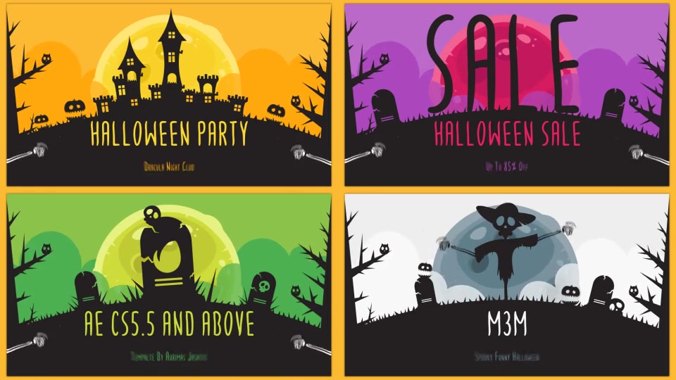 Halloween Promo Pack Videohive 24917512 After Effects Image 8