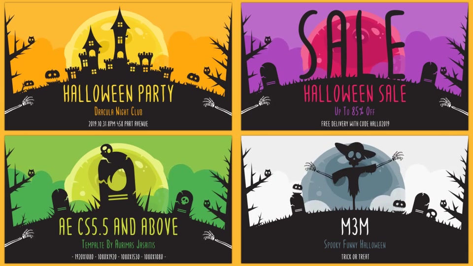 Halloween Promo Pack Videohive 24917512 After Effects Image 9