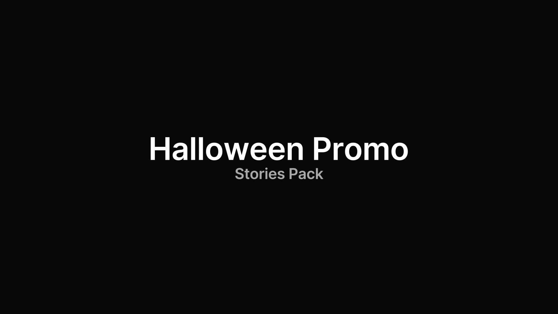 Halloween Promo Stories Videohive 34516603 After Effects Image 1