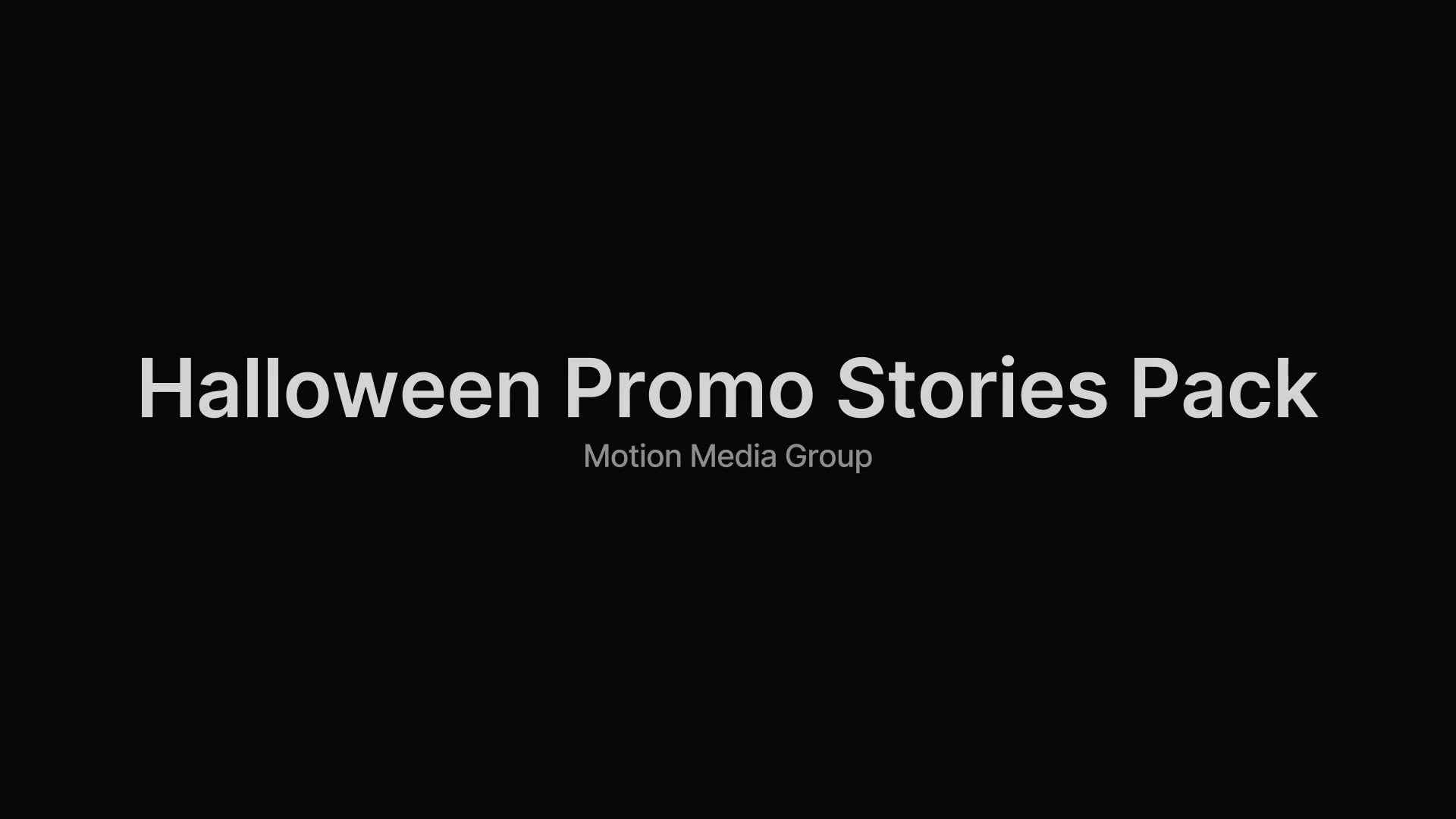 Halloween Promo Stories Videohive 34516603 After Effects Image 13