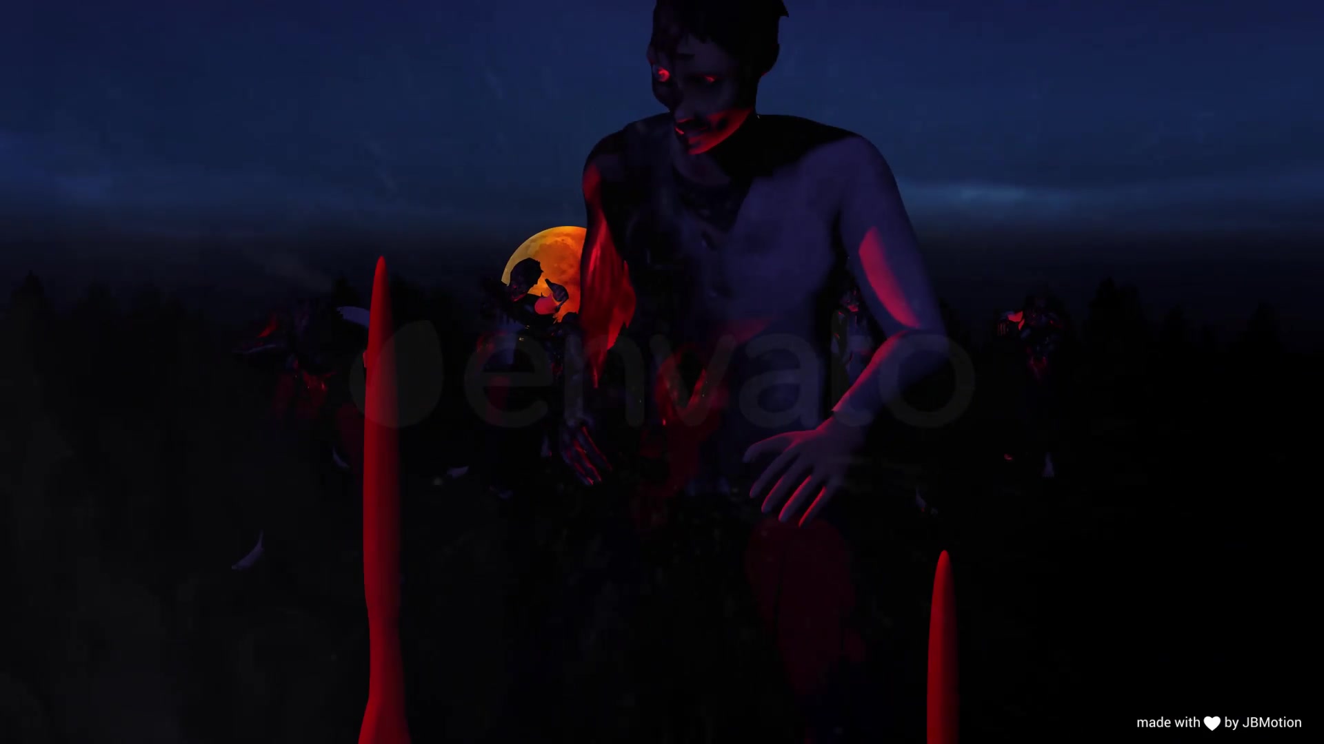 Halloween sale greetings. Instagram and YouTube marketing. Videohive 28718250 After Effects Image 7