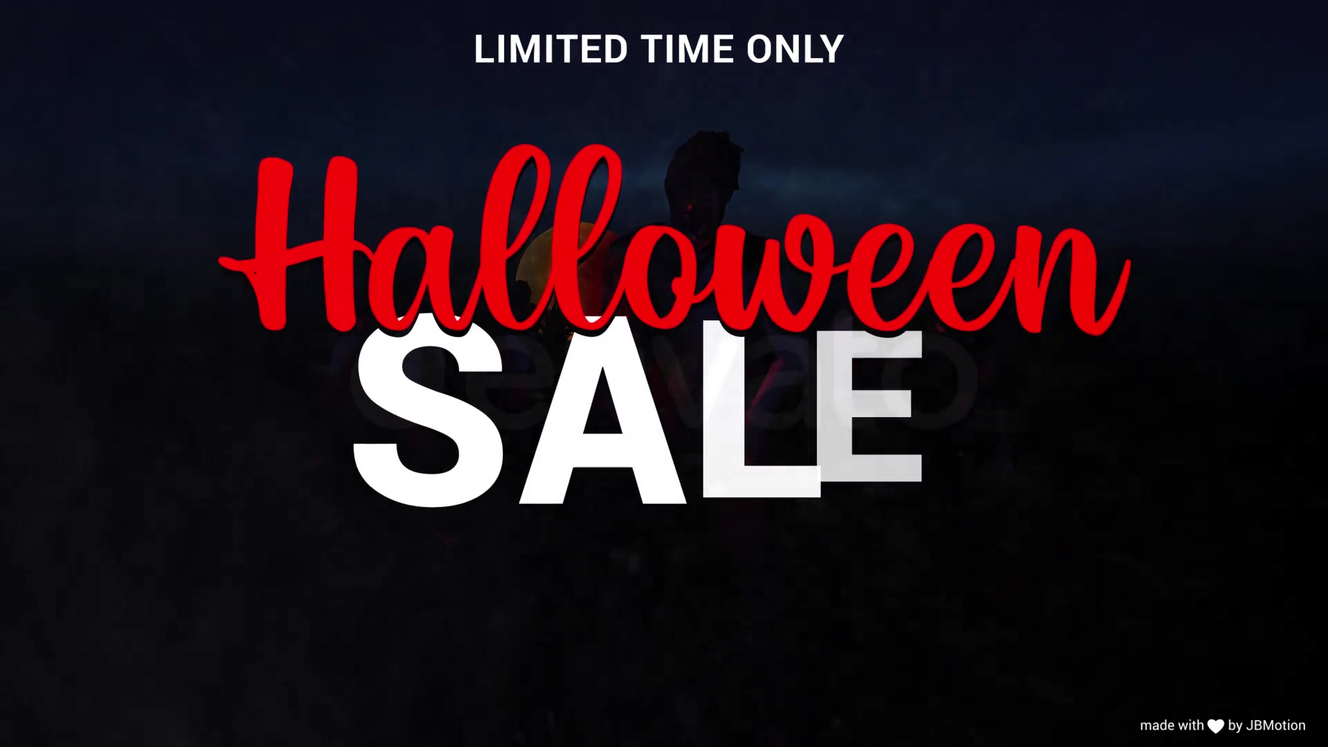 Halloween sale greetings. Instagram and YouTube marketing. Videohive 28718250 After Effects Image 8