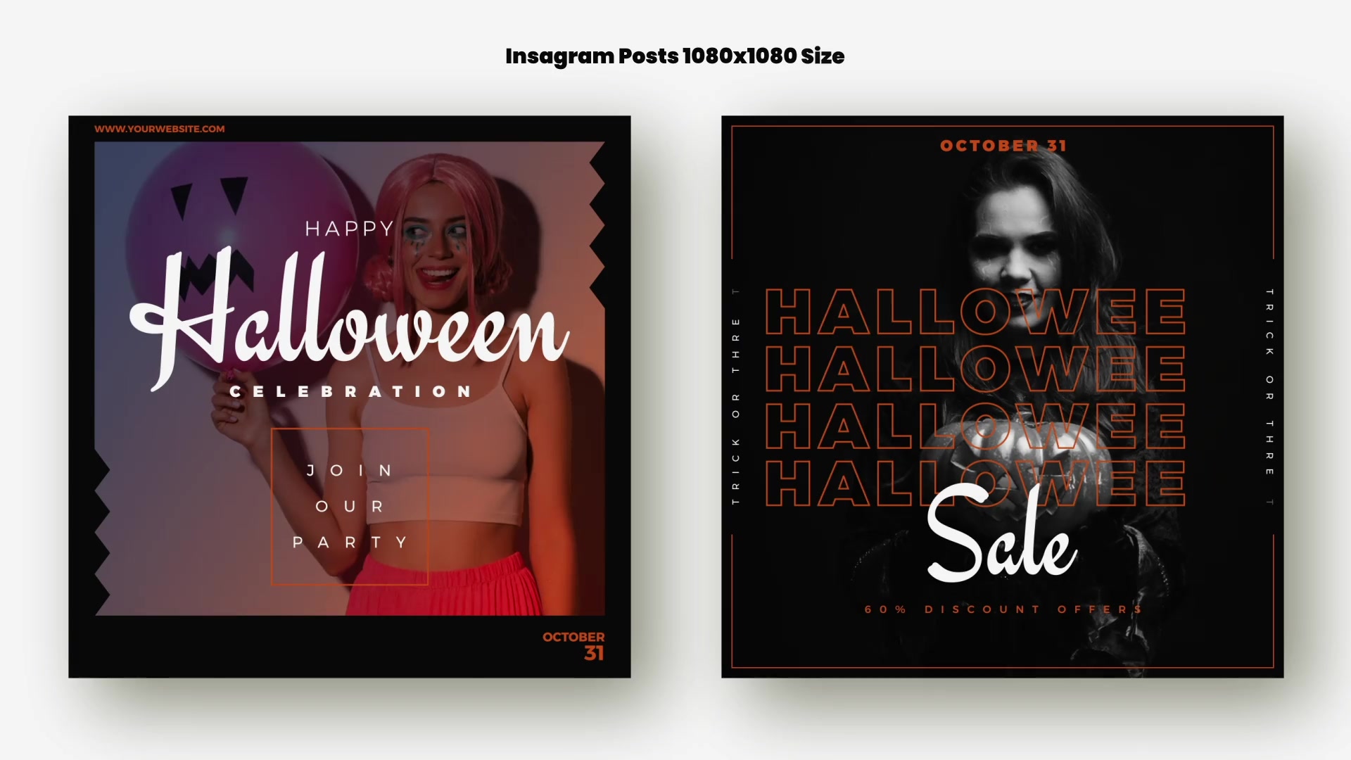Halloween Sale Instagram Promo B133 Videohive 33752253 After Effects Image 4