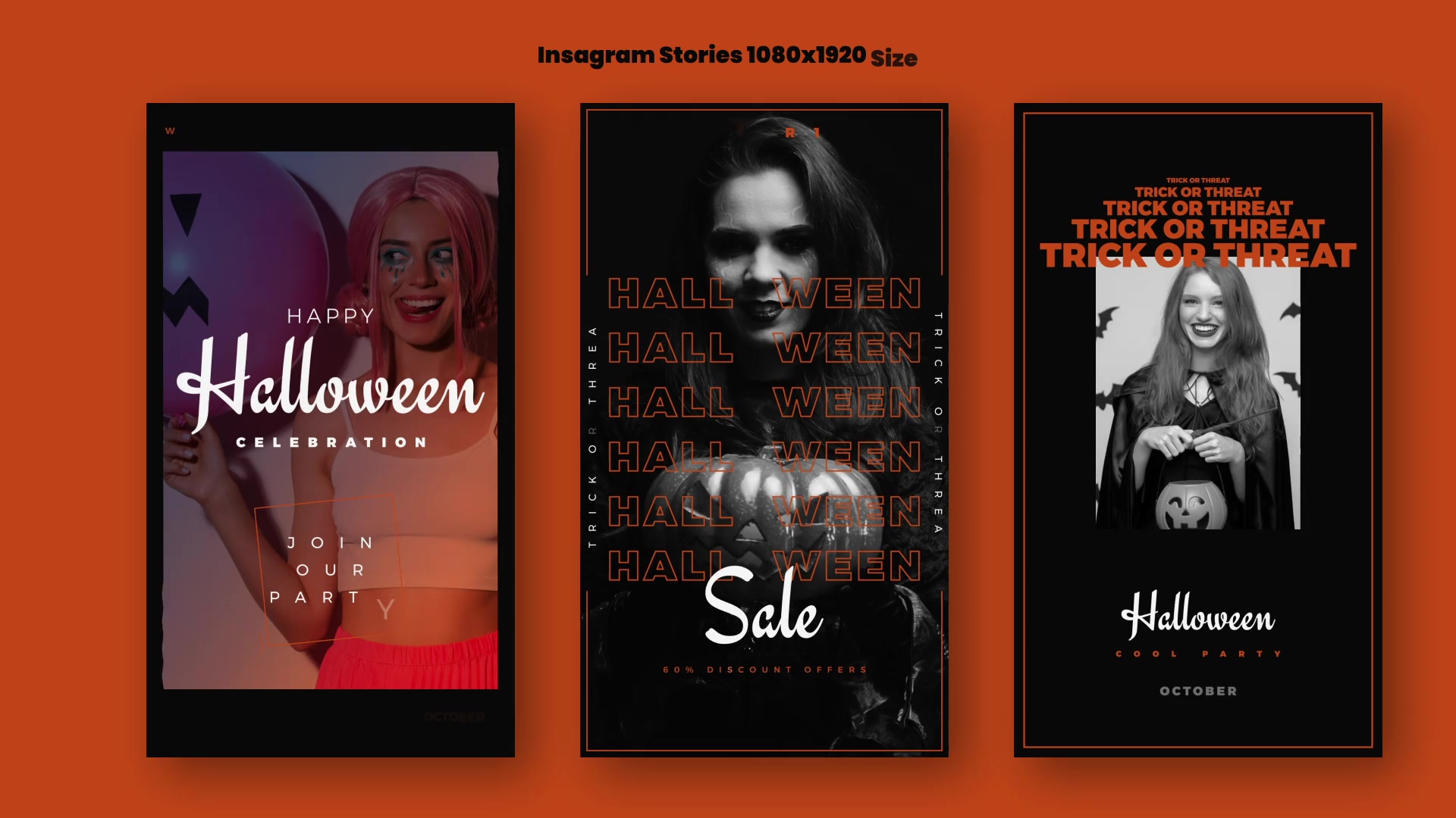 Halloween Sale Instagram Promo B133 Videohive 33752253 After Effects Image 8